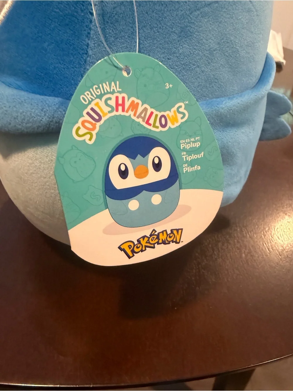 Pokémon Piplup Squishmallow item.